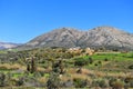 Demeter temple and natural landscape, Naxos Royalty Free Stock Photo