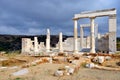 Demeter temple, Naxos Royalty Free Stock Photo