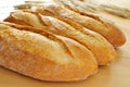 Demi baguettes Royalty Free Stock Photo