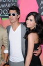 Demi Lovato,Joe Jonas Royalty Free Stock Photo