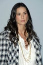 Demi Moore, Karl Lagerfeld Royalty Free Stock Photo