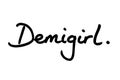 Demigirl Royalty Free Stock Photo