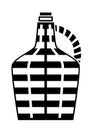 Demijohn Royalty Free Stock Photo