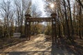 Entrance to igneada longoz forests national park in demirkÃÂ¶y district of kirklar