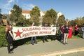 Demo against right wing groups in Croatia