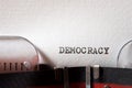 Democracy concept view Royalty Free Stock Photo