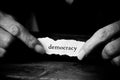 Democracy Royalty Free Stock Photo