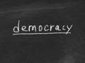 Democracy Concept Word Royalty Free Stock Photo