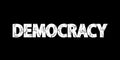 Democracy in danger Royalty Free Stock Photo