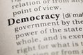 Democracy Royalty Free Stock Photo