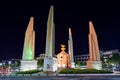 Democracy Monument at night, Bangkok, Thailand 171020 0248