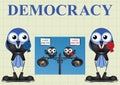 Democracy with politicians