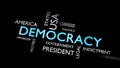 Democracy or self determination from elective government - video animation