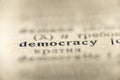 Democracy word dictionary