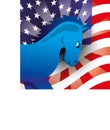Democrat party design Royalty Free Stock Photo