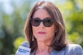 Democratic Presidential Candidate Marianne Williamson Speaking at the Iowa State Fair in Des Moines, Iowa, United States