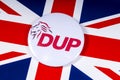 Democratic Unionist Party and the UK Flag