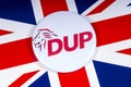 Democratic Unionist Party and the UK Flag