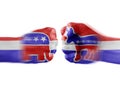 Democrats x republicans Royalty Free Stock Photo