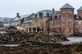 Demolition - Abandoned Westboro State Hospital - Westborough, Massachusetts Royalty Free Stock Photo