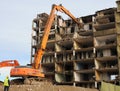 Demolition of an apartment block