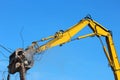 Demolition claw Royalty Free Stock Photo