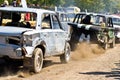 Demolition Derby Royalty Free Stock Photo