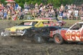 Demolition derby Royalty Free Stock Photo