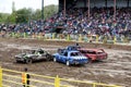 The demolition derby in Idaho Falls, Idaho.