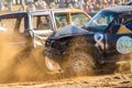 Demolition Derby Royalty Free Stock Photo