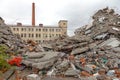 Demolition Factory Rubble Royalty Free Stock Photo