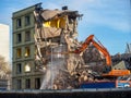 Demolition of an office building