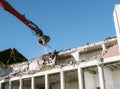 Demolition process - new beginings Royalty Free Stock Photo