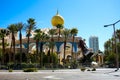 Demolition of the Sahara Hotel & Casino.