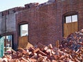 A demolition site Royalty Free Stock Photo