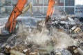 Demolition site Royalty Free Stock Photo