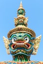 Demon Guardian Wat Phra Kaew Grand Palace Bangkok Royalty Free Stock Photo