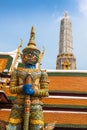 Demon Guardian Wat Phra Kaew Grand Palace Bangkok Royalty Free Stock Photo