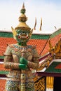 Demon Guardian Wat Phra Kaew Grand Palace Bangkok Royalty Free Stock Photo