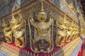 Demon Guardian in Wat Phra Kaew Grand Palace Bangkok, Thailand Royalty Free Stock Photo