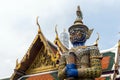 Demon Guardian of Wat Phra Kaew, The Grand Palace in Bangkok, Thailand