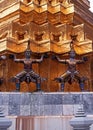 Demon statues, Grand Palace, Bangkok, Thailand.