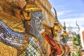 Demon guard of Wat Phra Kaew Grand Palace Bangkok