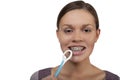 Demonstrating teeth