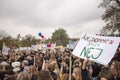 Demonstration against financial cutbacks on education