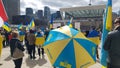 Demonstration against genocide of Ukrainians by Russian army