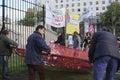 Demonstration against offshore oil exploitation in Argentina