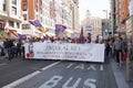 Demonstration against Spanish Monarchy in Madrid, Spain