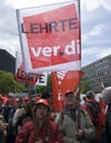 Demonstration in Berlin on 16 May 2009 Royalty Free Stock Photo