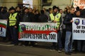 Demonstration of Bulgarian policemen in Sofia demanding a 15% increase in salaries ,to draft a new law for the Interior Ministry